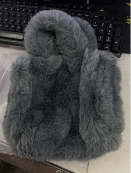 Plush Tote handbag