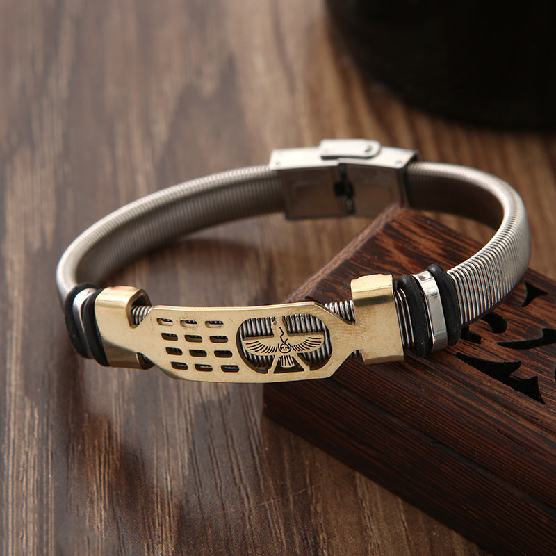 Men'S High-End Leather Bracelet Gift