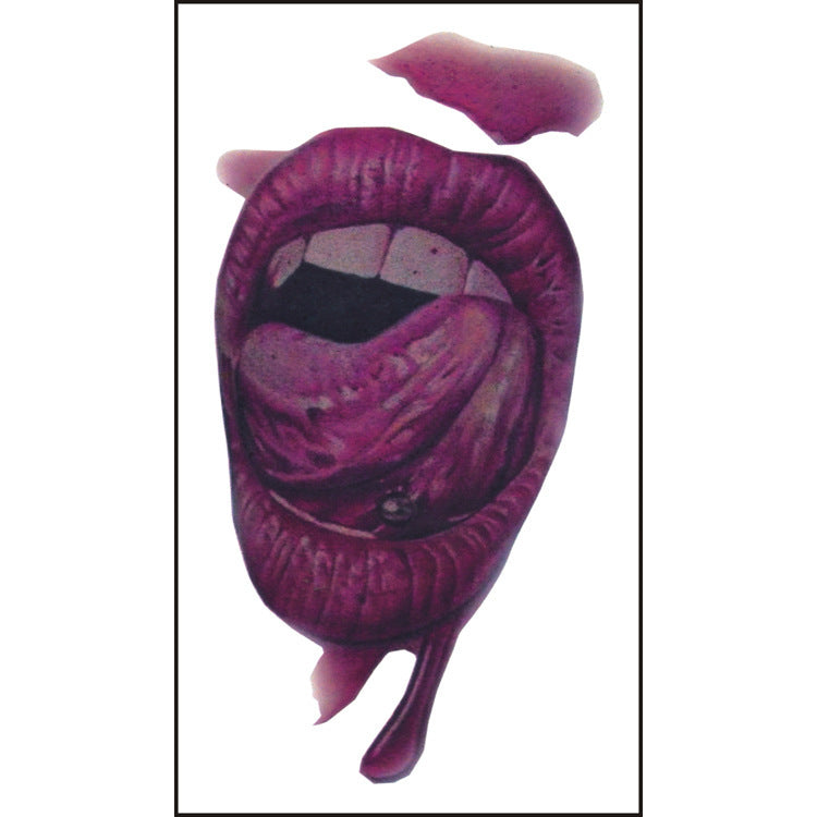 Halloween Wound Tattoo Sticker