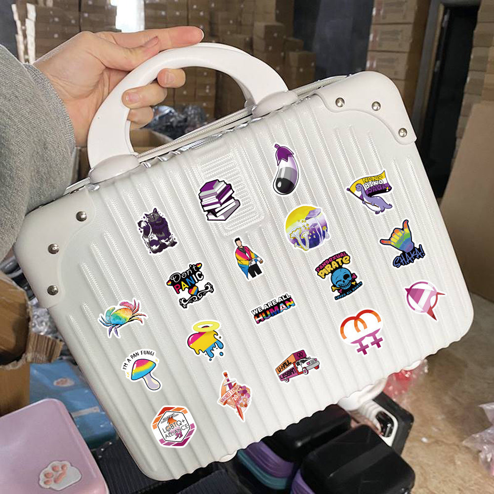 Luggage Skateboard Guitar Waterproof Graffiti Stickers