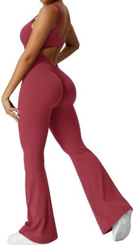 Sleeveless Flare Jumpsuits