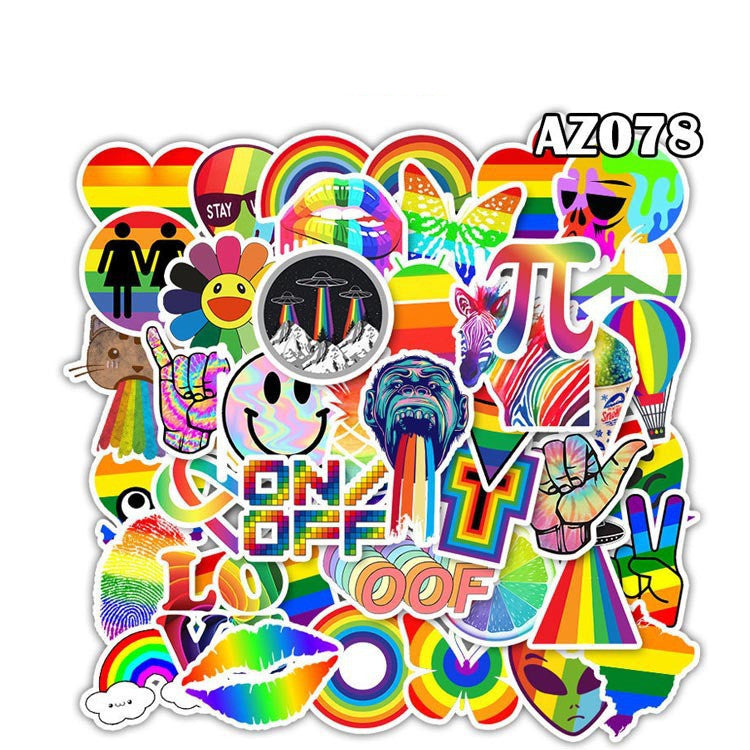 Waterproof Suitcase Sticker Skateboard Sticker