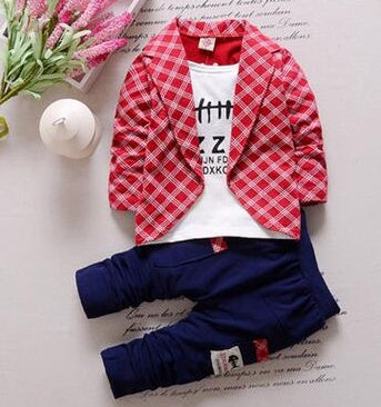 Toddler Baby boy Clothes Children Suit 0-3 Years Old Suit