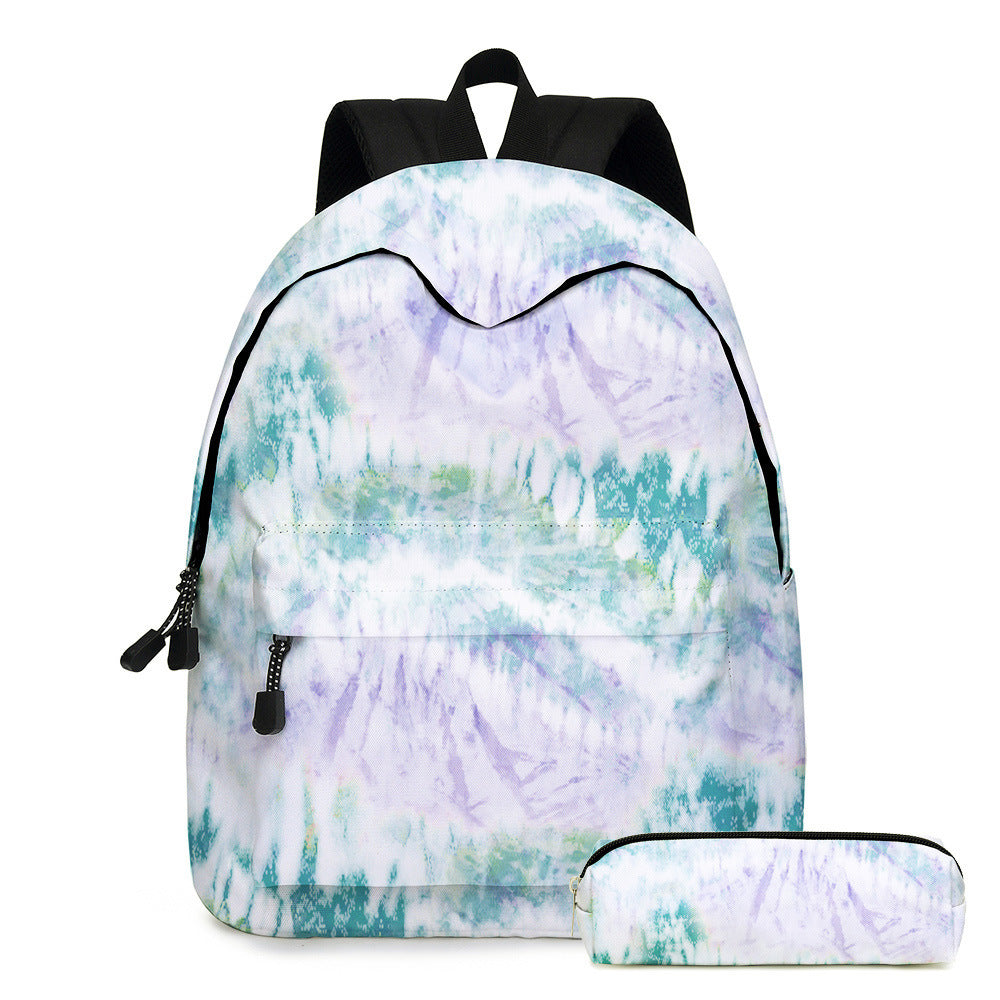 Tie dye schoolbag for primary school students