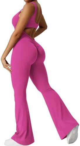 Sleeveless Flare Jumpsuits