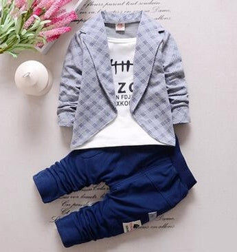 Toddler Baby boy Clothes Children Suit 0-3 Years Old Suit