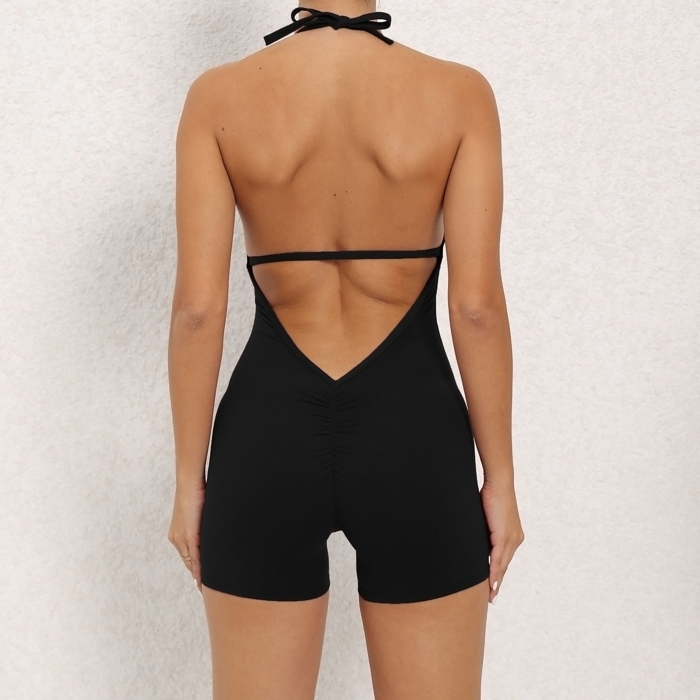High Elastic One-piece Shorts
