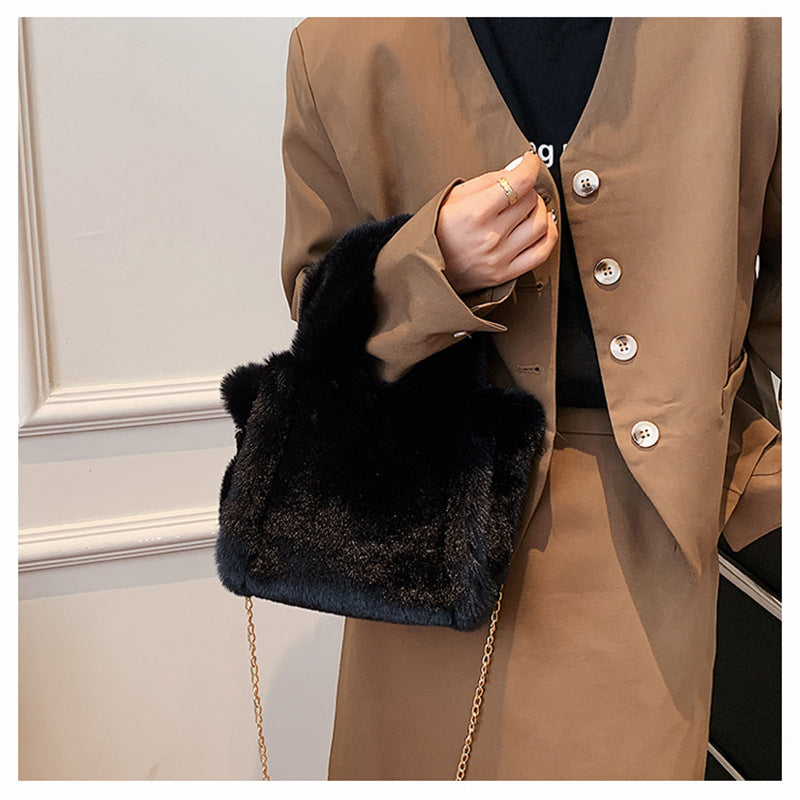Plush Tote handbag