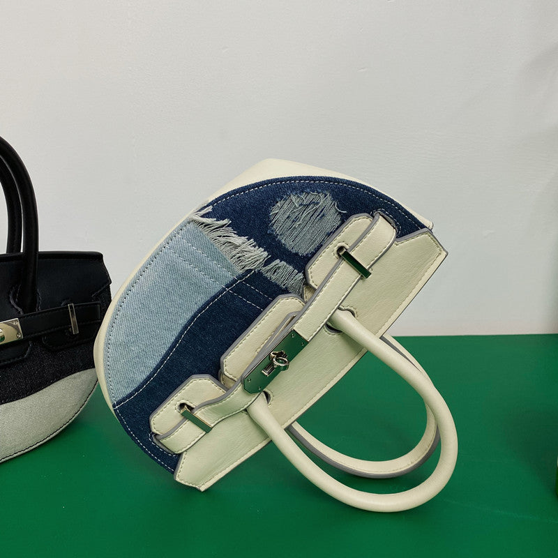 Women's Denim All-match Retro Handbag