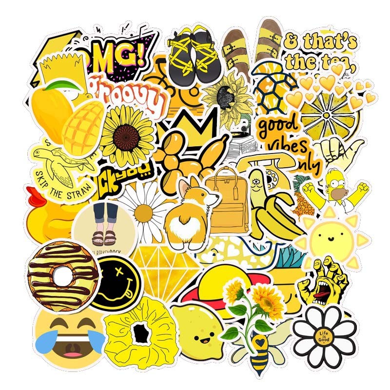 Waterproof Suitcase Sticker Skateboard Sticker