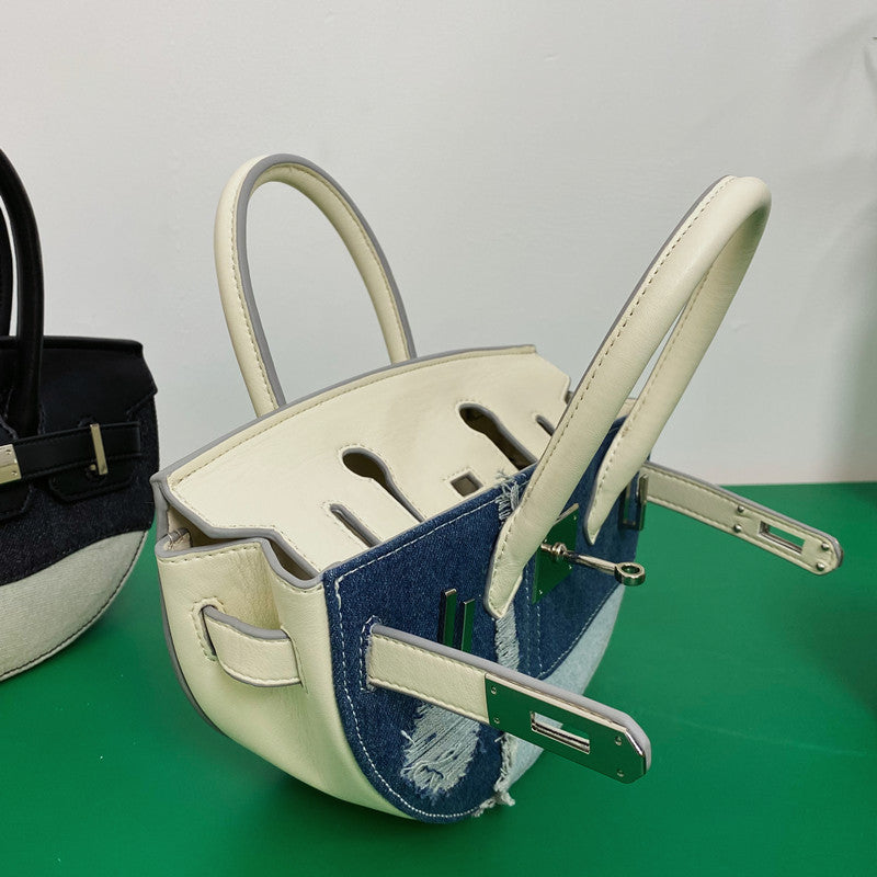 Women's Denim All-match Retro Handbag