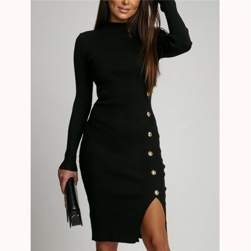 Sunken Stripe Dress