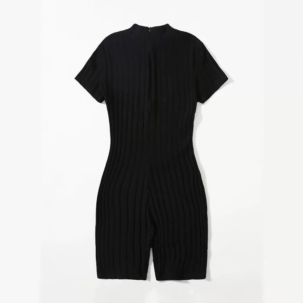 Short Sleeve Jumpsuit