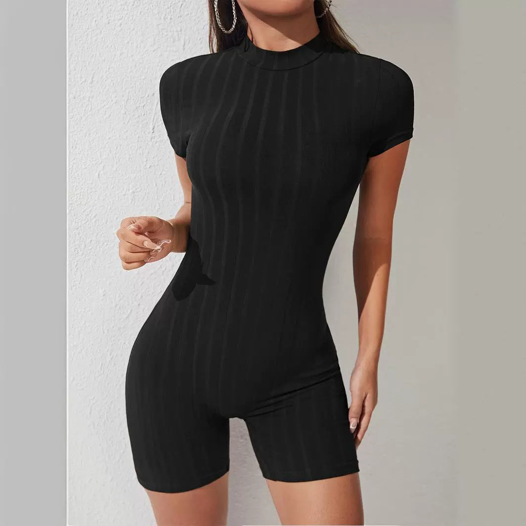 Short Sleeve Jumpsuit