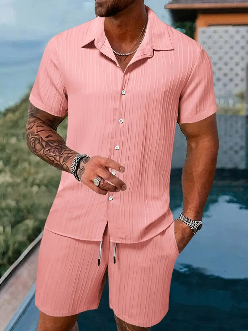 Men's Summer Two-Piece Set