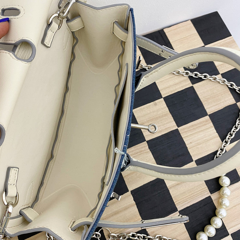 Women's Denim All-match Retro Handbag
