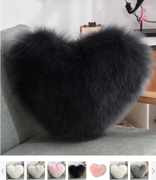 Throw Pillows Heart Shape