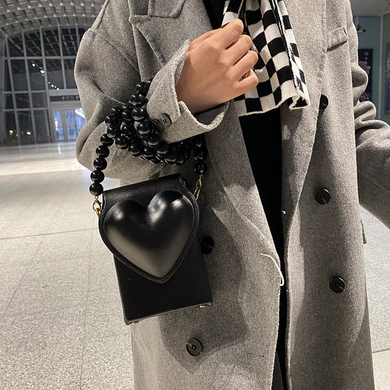 The New Checkerboard Mobile Phone Bag Shoulder Messenger Lady