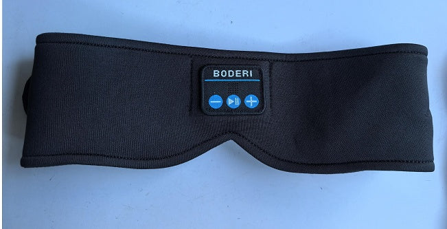 Dual Ear Stereo Music Blackout Hood