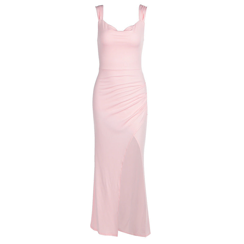 Slim Sleeveless Slit