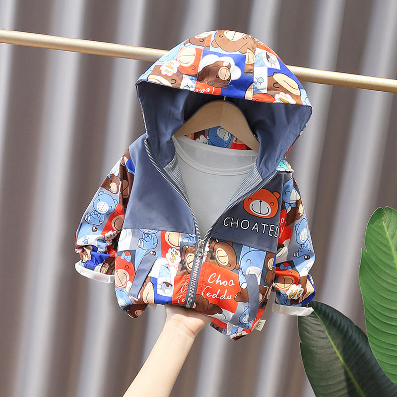 Boys And Girls Korean Style Children's Jackets