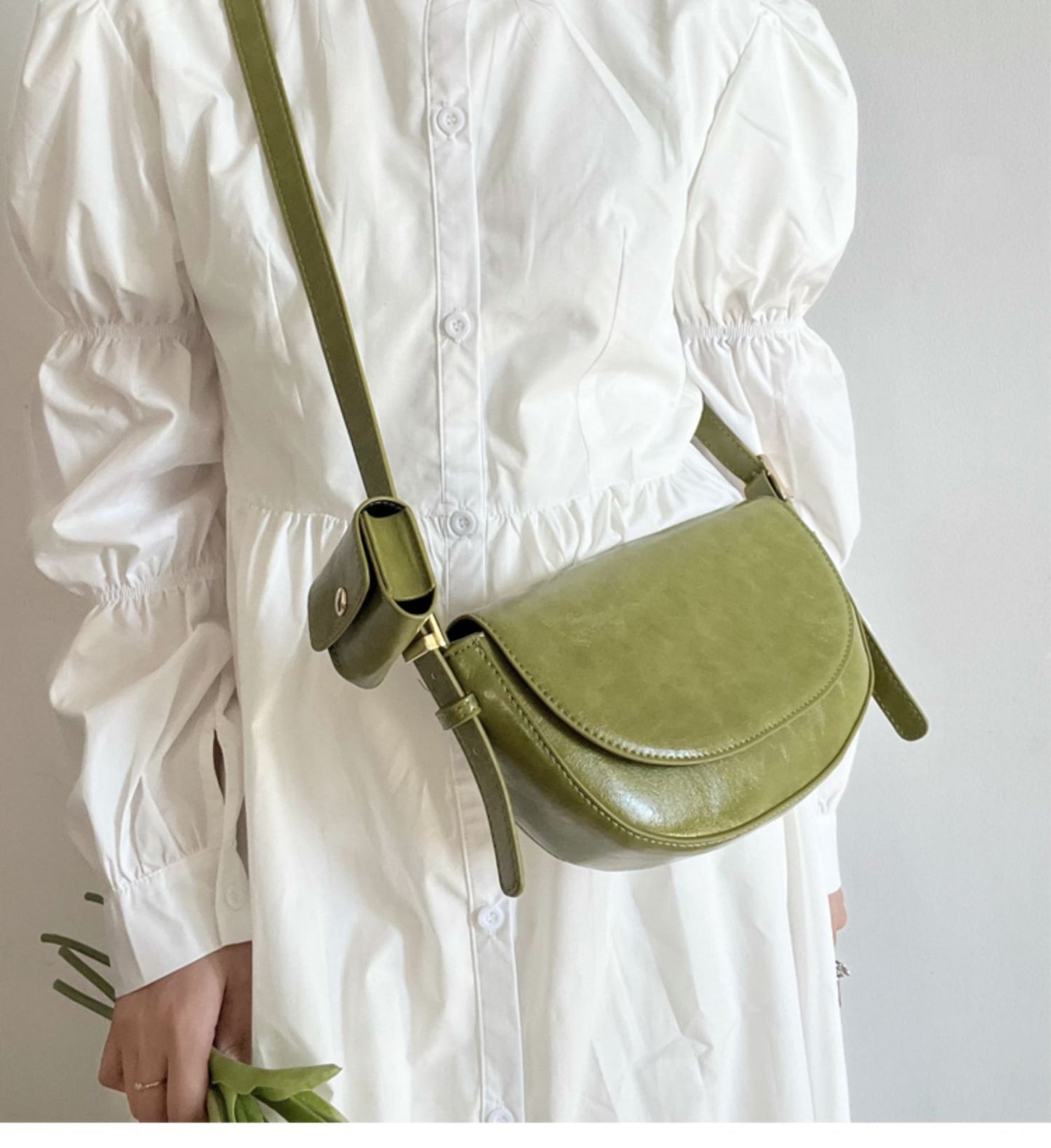 Women's Portable One-shoulder Crossbody Saddle Bag