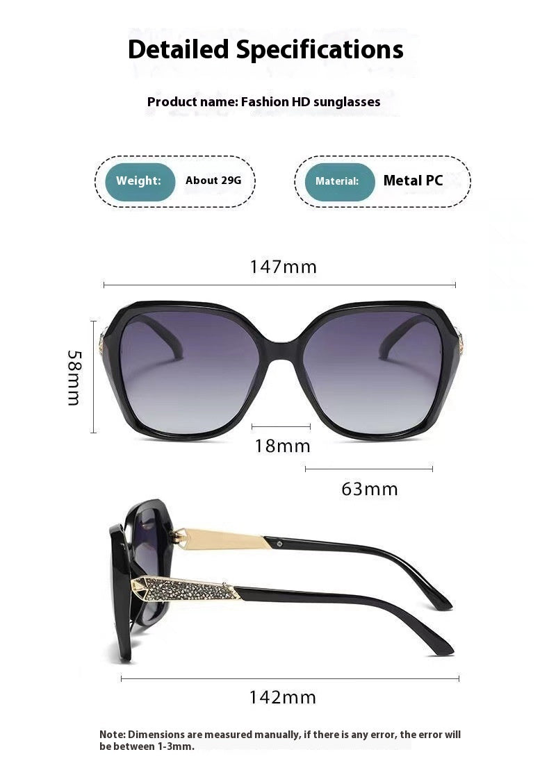Fashion Women Polarized UV Protection Biking Mountain Climbing Glasses Frame