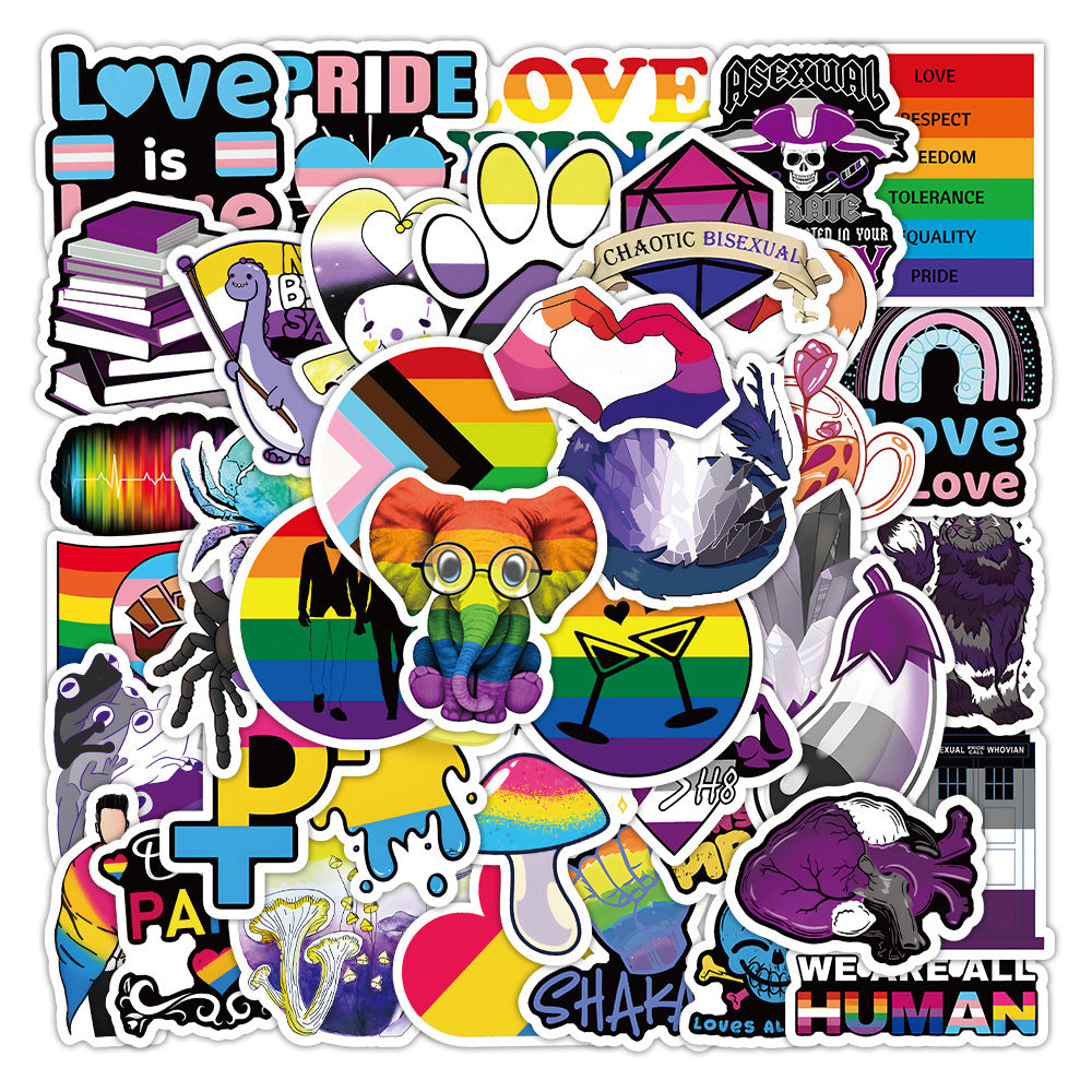 Luggage Skateboard Guitar Waterproof Graffiti Stickers