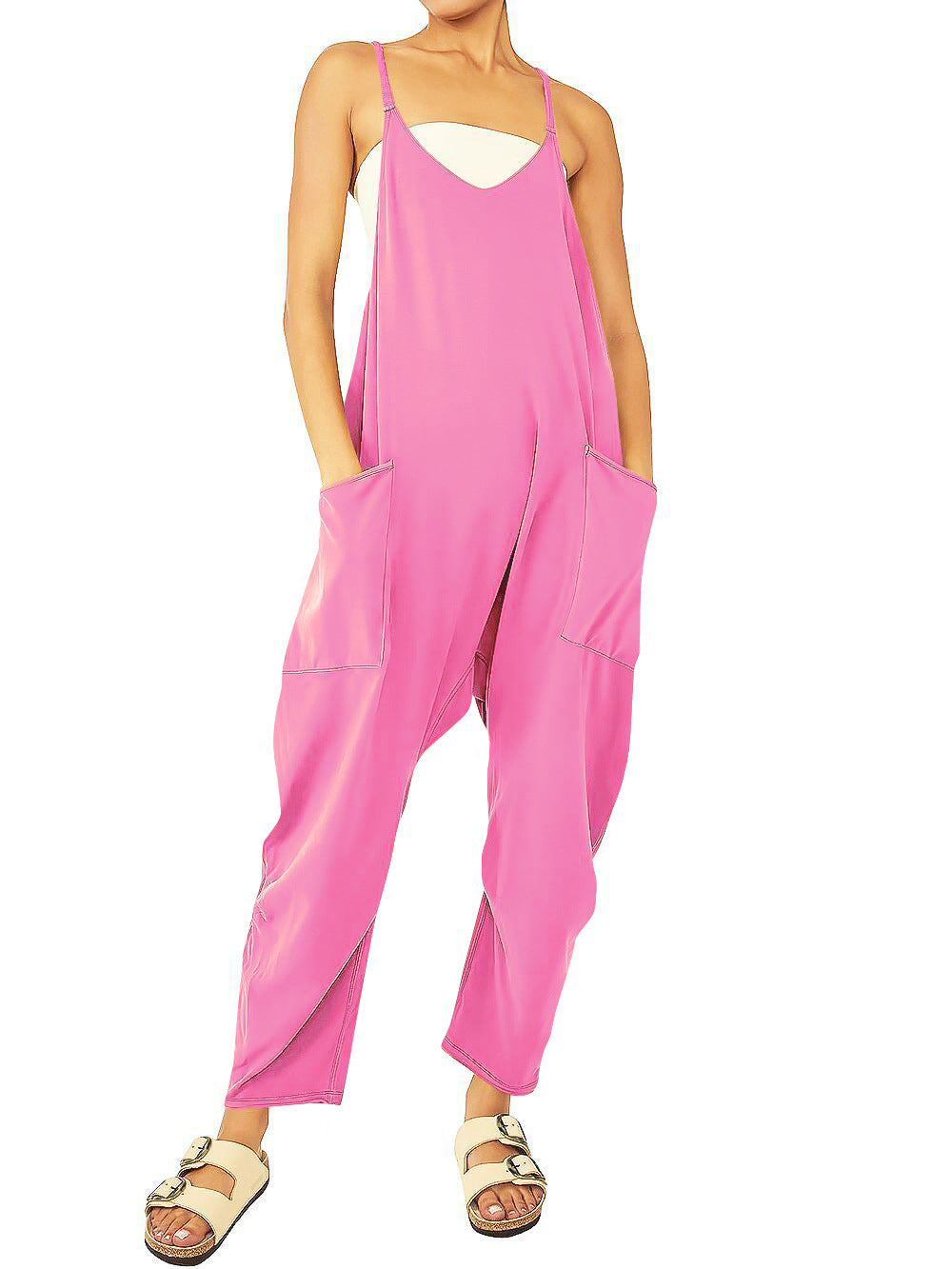 Knitted One-piece Trousers