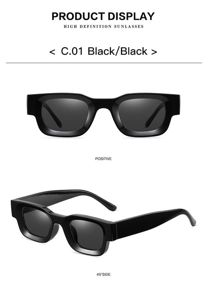 Square Sunglasses Hip Hop Punk Kuzma Polarized