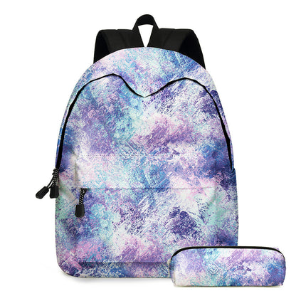 Tie dye schoolbag for primary school students