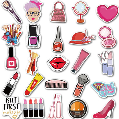Waterproof 50 Small Pattern Cute Luggage Decoration Stickers
