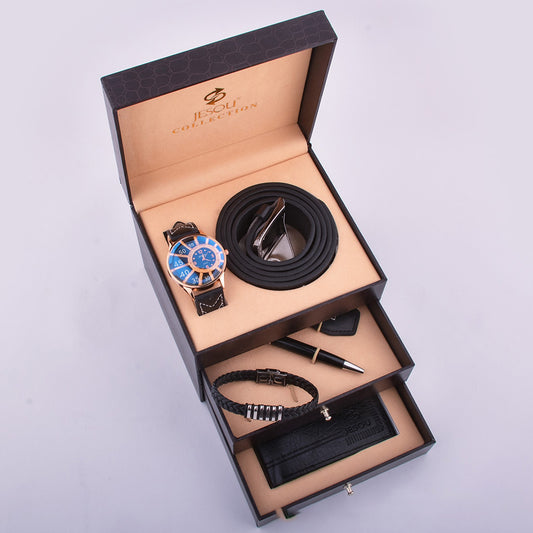 Men'S High-End Leather Bracelet Gift