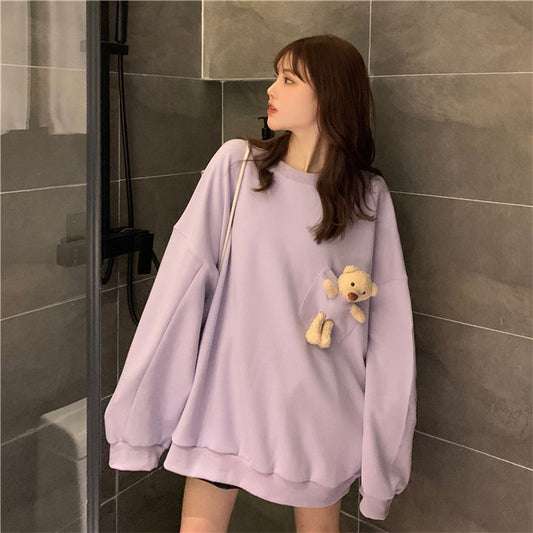 Cute bear long sleeve