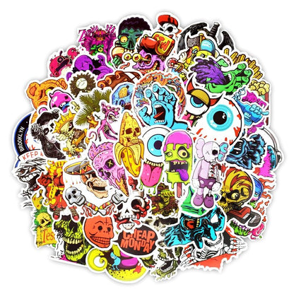 Compatible with Apple, Waterproof PVC laptop sticker vinyl stickers for macbook pr