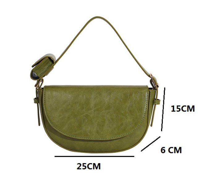 Women's Portable One-shoulder Crossbody Saddle Bag