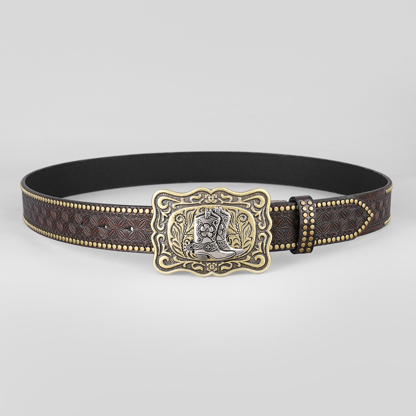 Western Denim Belt