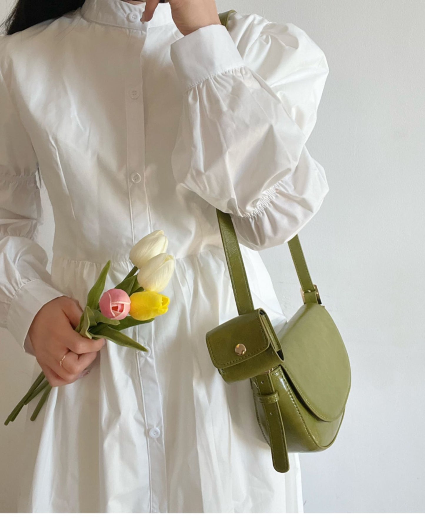 Women's Portable One-shoulder Crossbody Saddle Bag