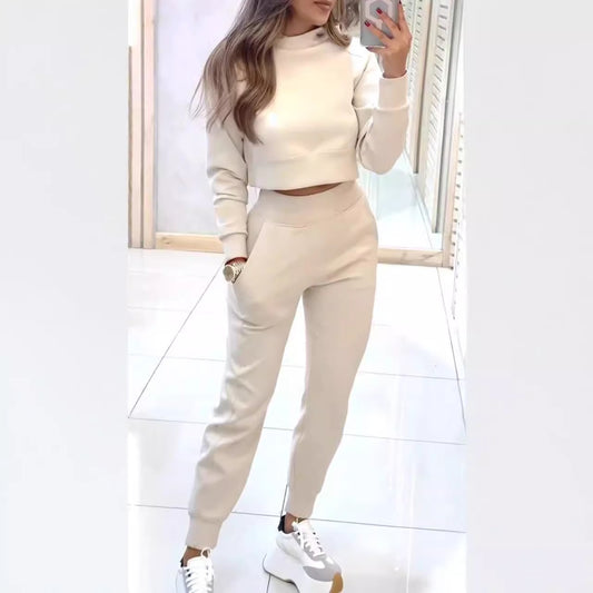 High Collar Slim Fit Long Sleeves suit