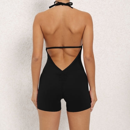 High Elastic One-piece Shorts