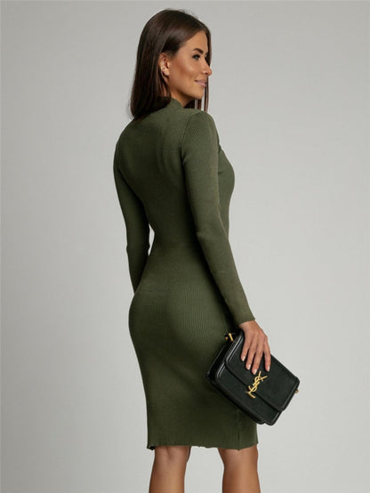 Sunken Stripe Dress