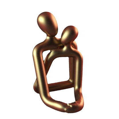 Heartwarming Loving Couple Resin Statue -