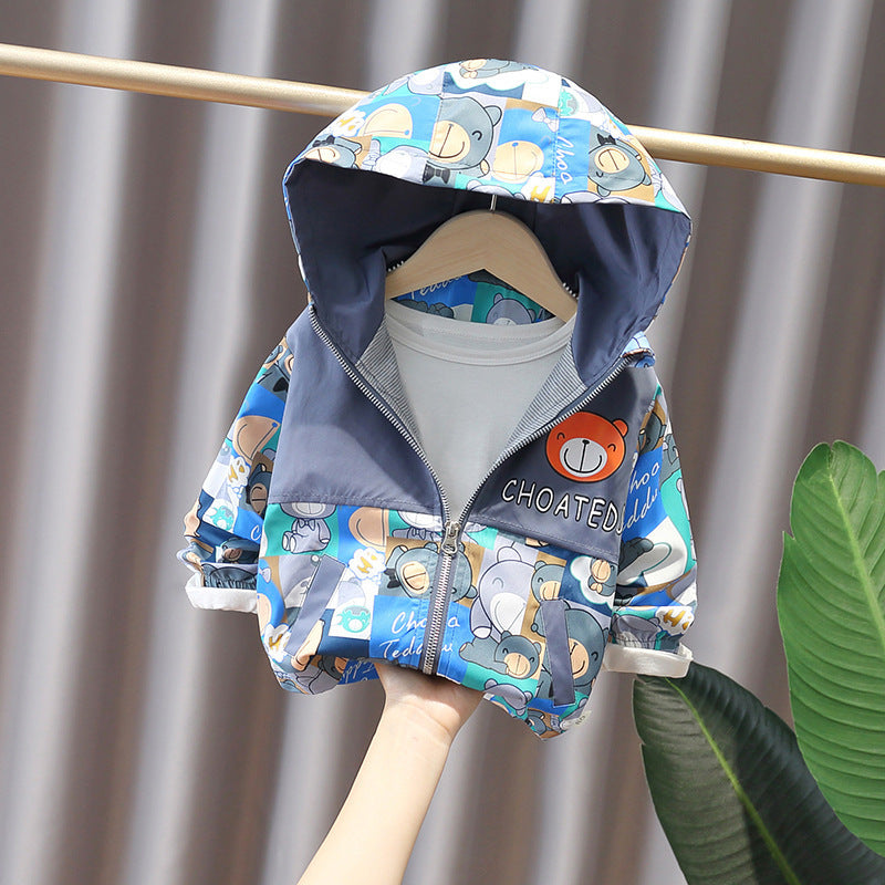 Boys And Girls Korean Style Children's Jackets