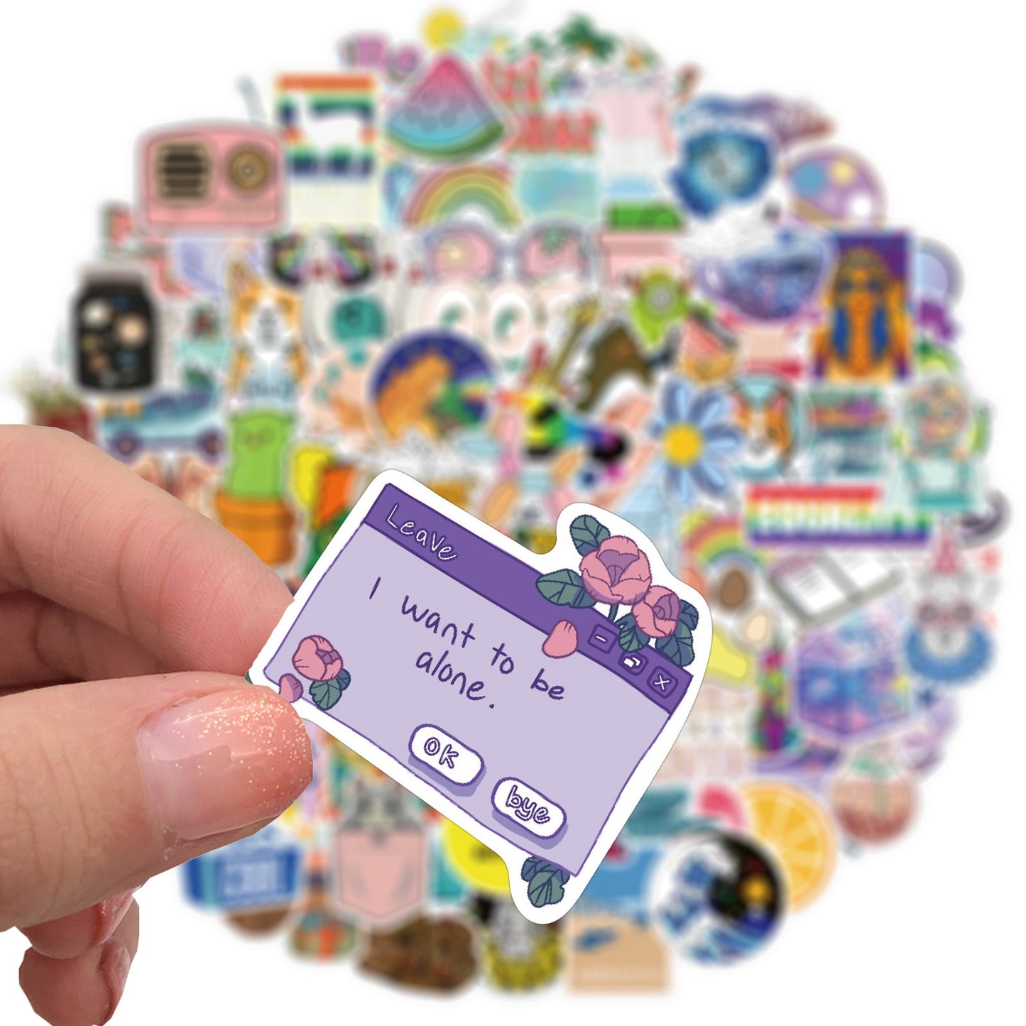 Cartoon  graffiti stickers PVC waterproof