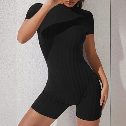 Short Sleeve Jumpsuit