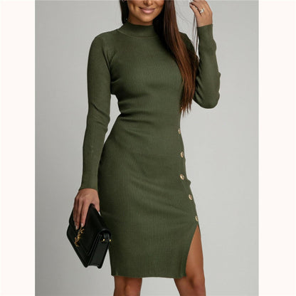 Sunken Stripe Dress