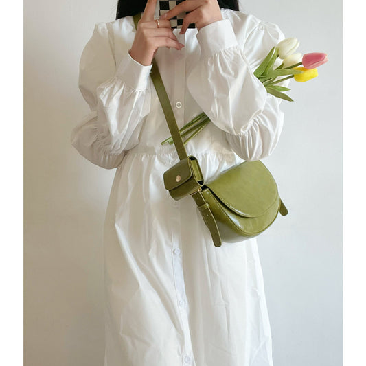 Women's Portable One-shoulder Crossbody Saddle Bag