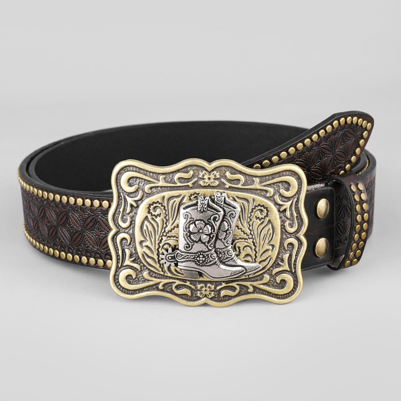 Western Denim Belt