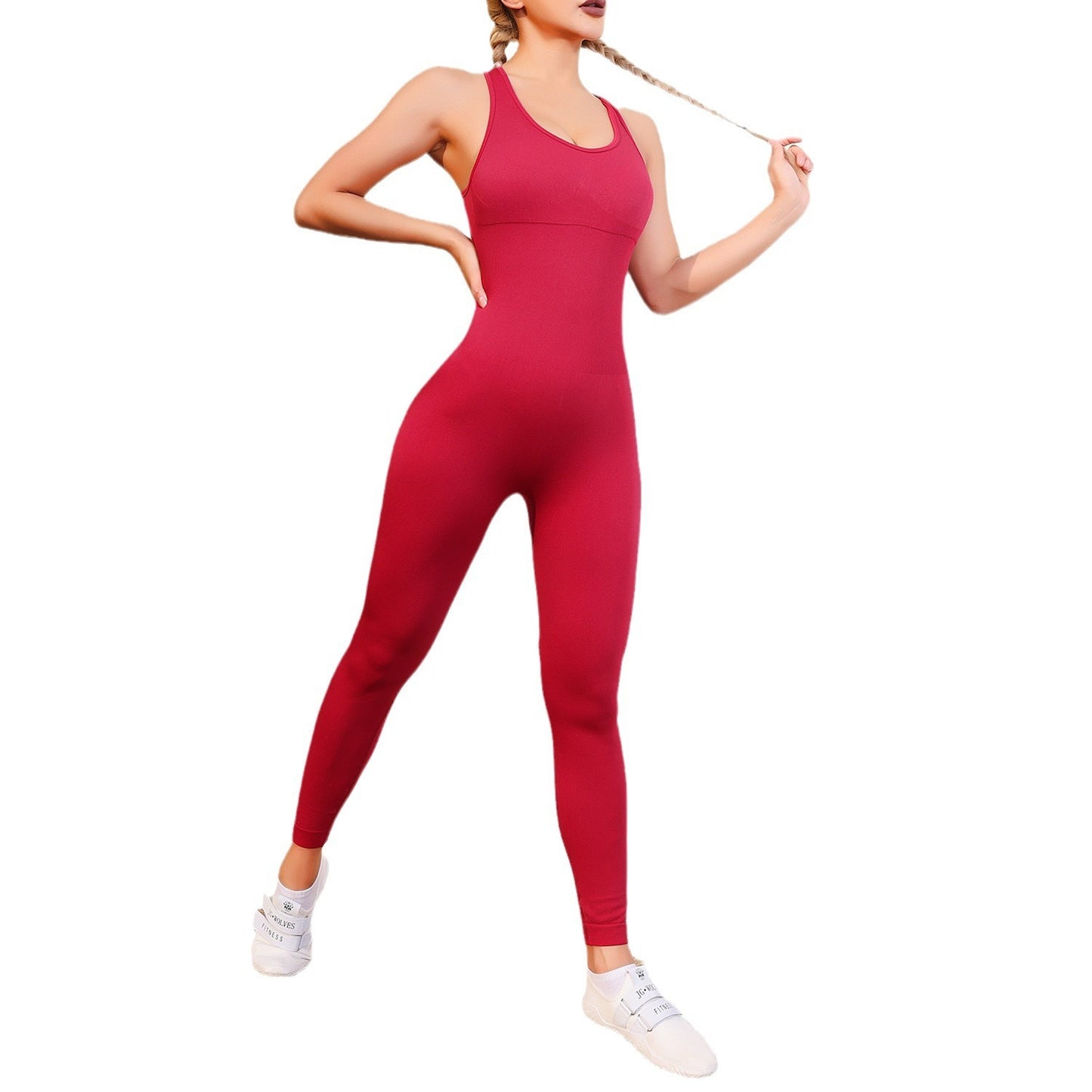 Slimming Exercise Jumpsuit