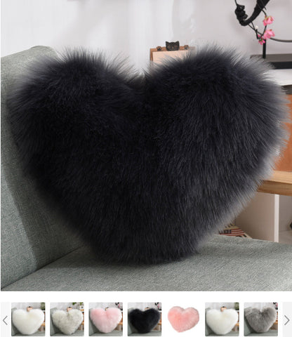 Throw Pillows Heart Shape